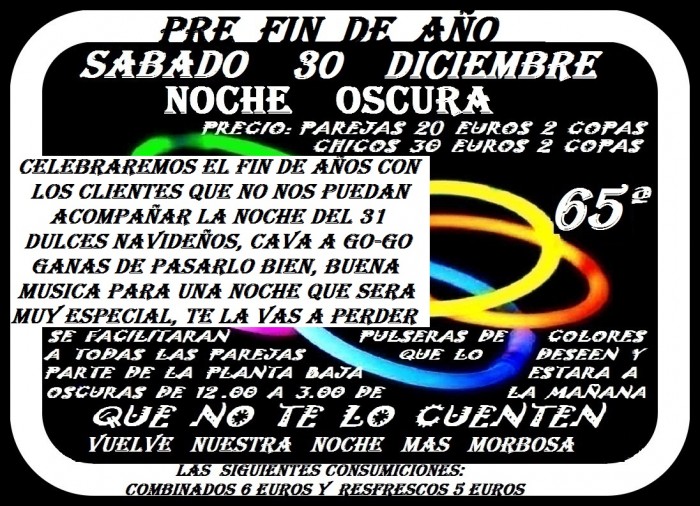 Pre-Fin de Año y Noche Oscura